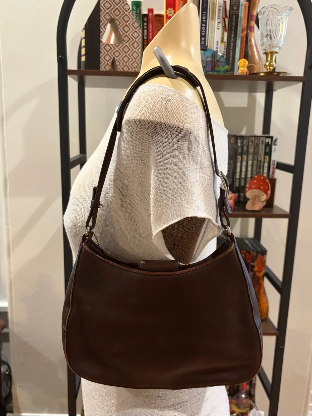 Vintage Brown Coach Ergo Demi Bag - 8319